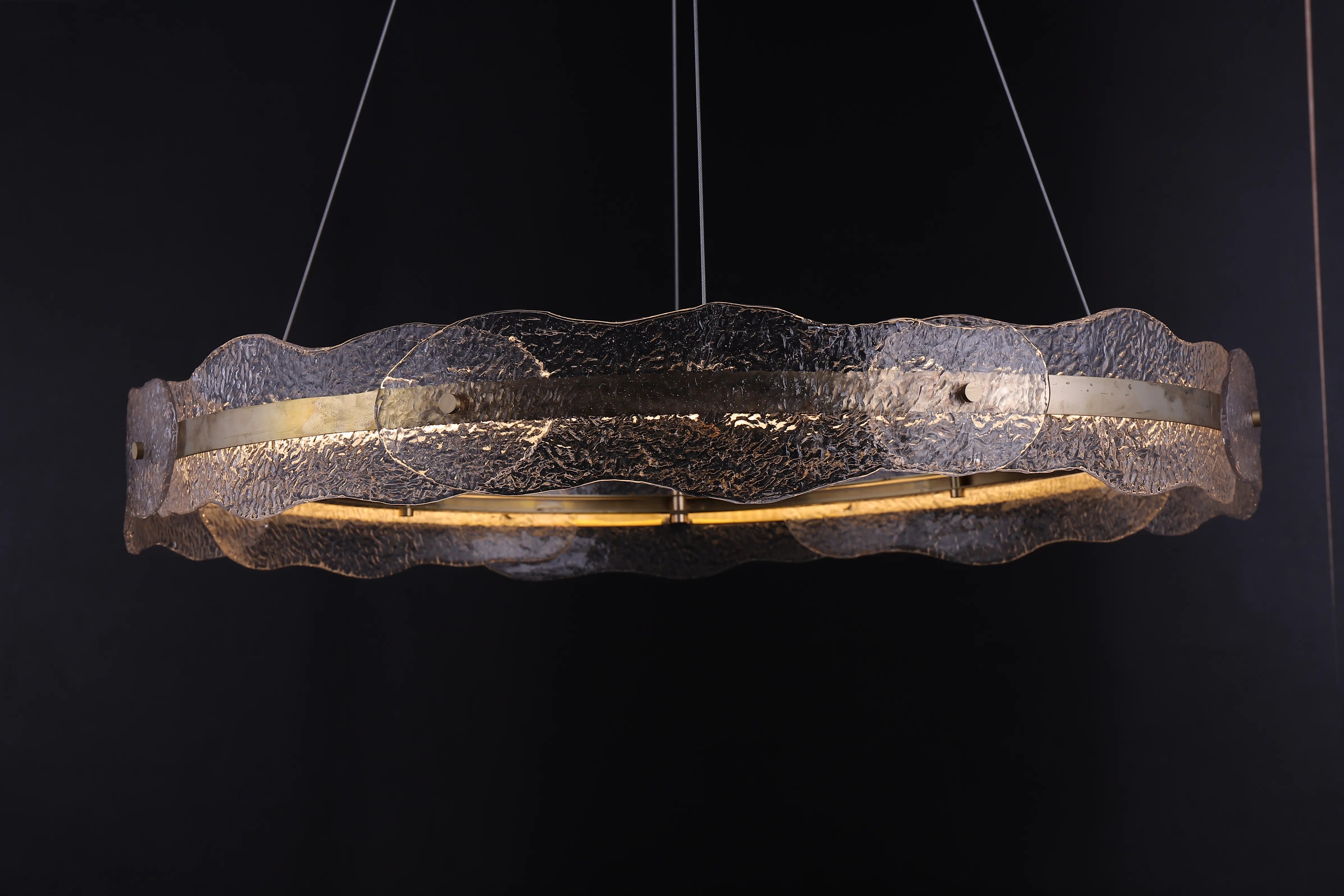 38" Modern Chandelier for Dining Room, Living Room, Entryway