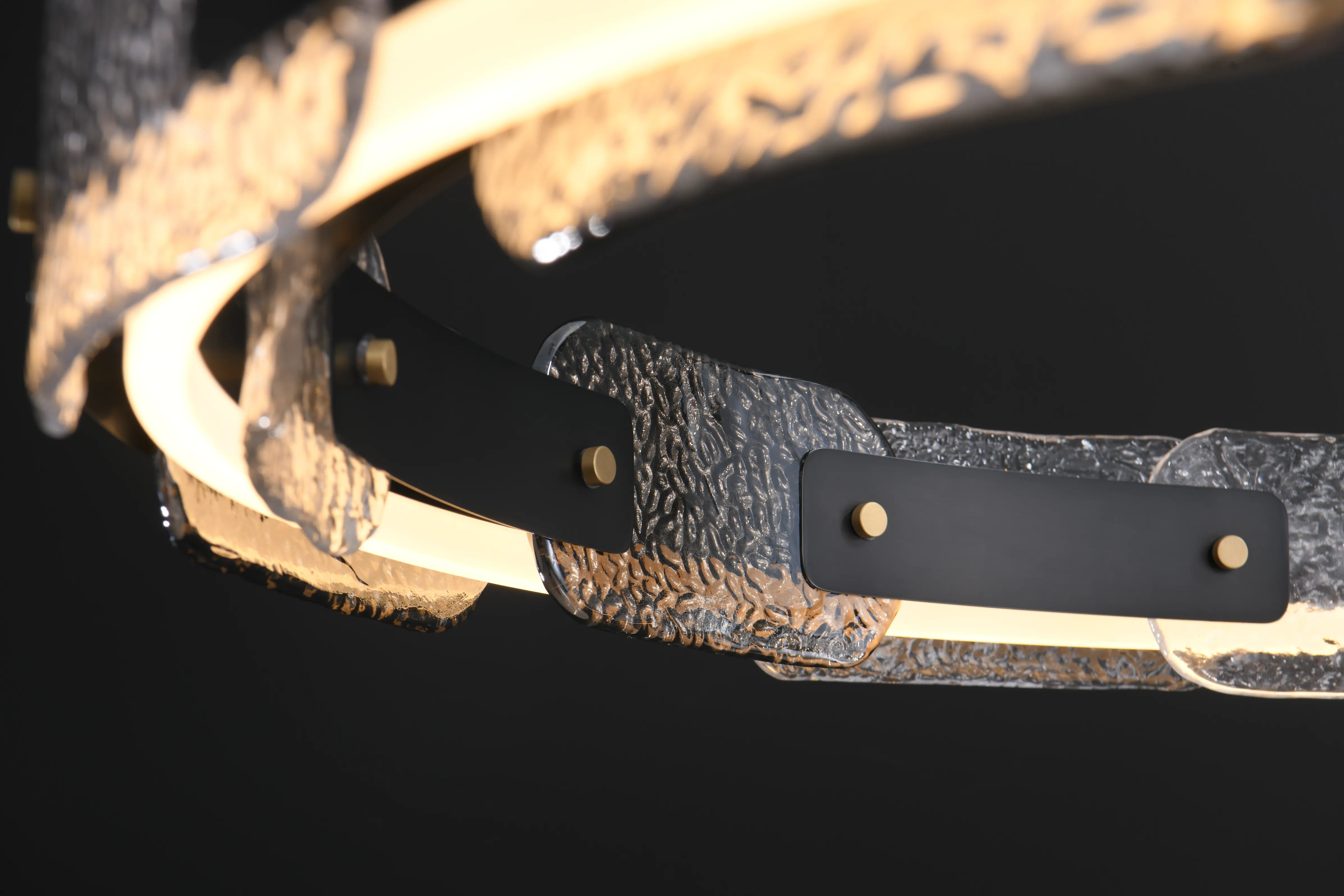 38" Modern Chandelier for Dining Room, Living Room, Entryway