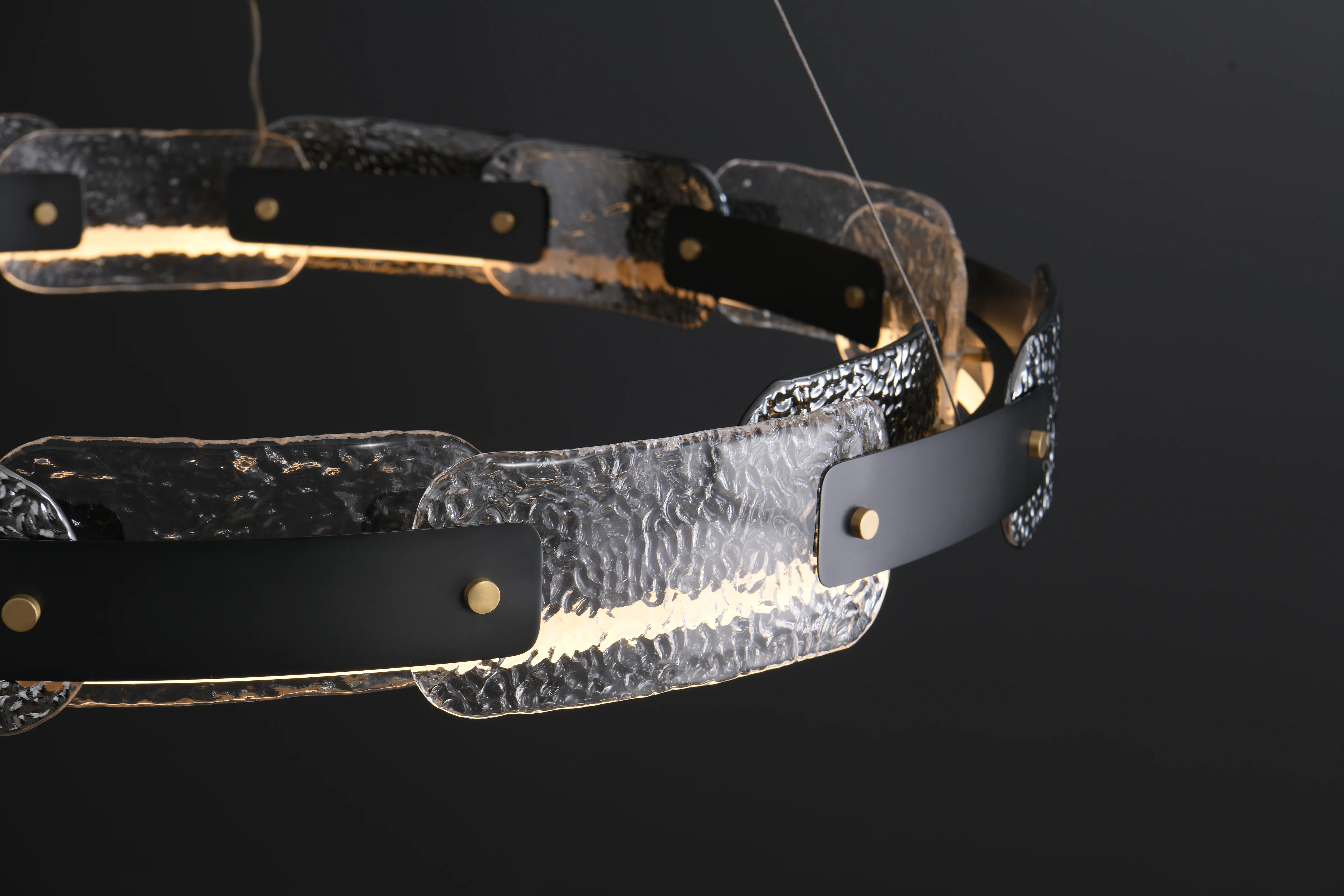 38" Modern Chandelier for Dining Room, Living Room, Entryway