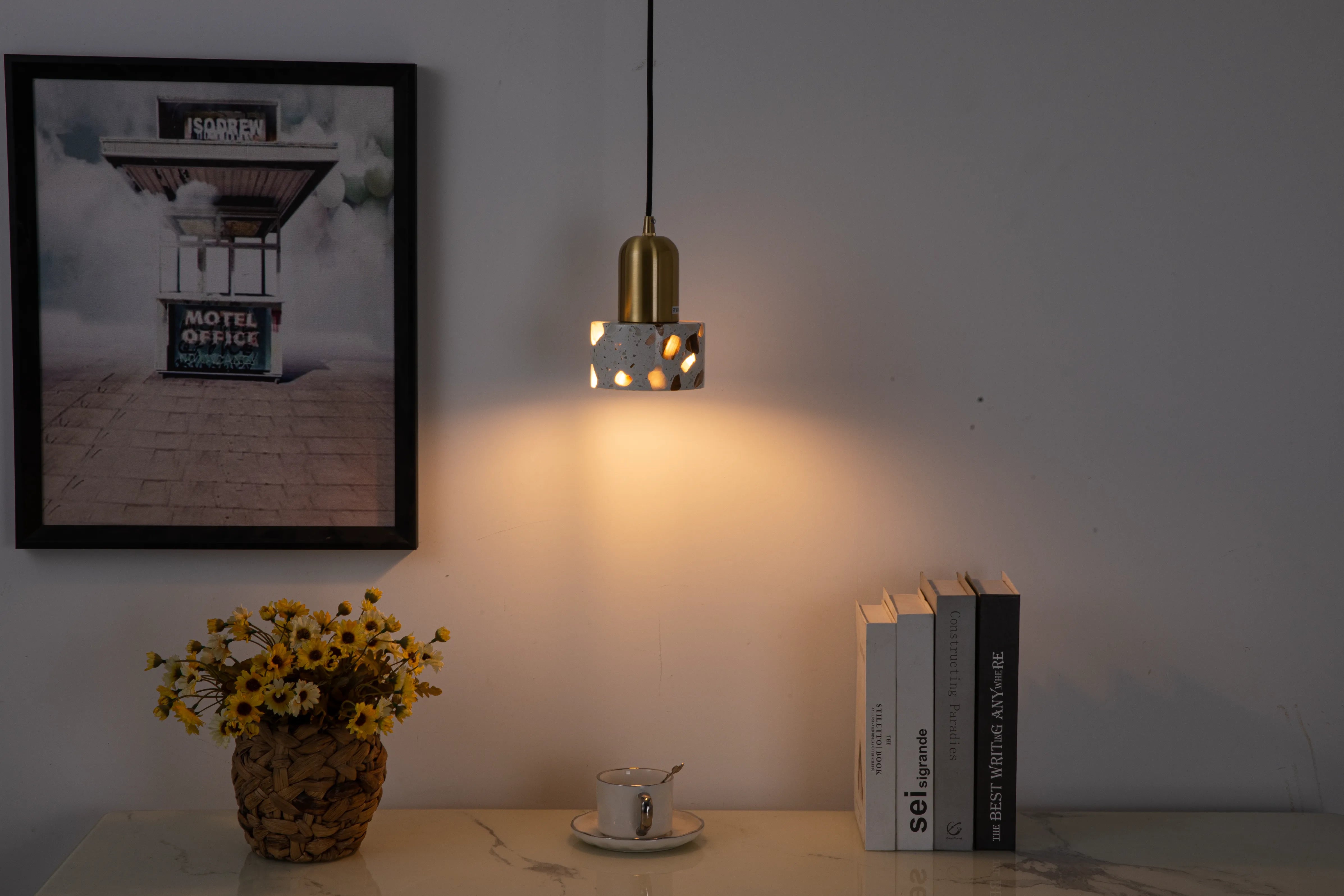 15" Modern Pendant Light for Dining Room, Living Room